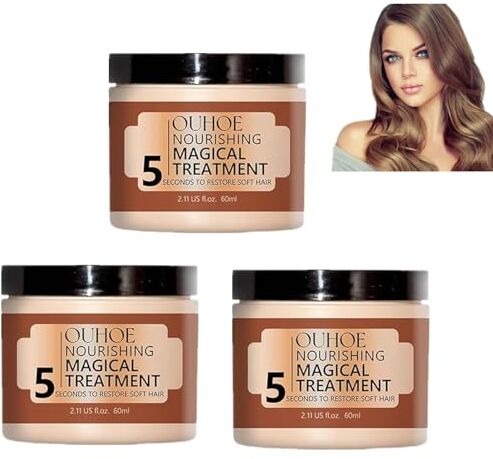 Generic Trattamento magico, nutriente, trattamento magico, nourishing magico, 5 secondi per ripristinare capelli morbidi, crema per la riparazione dei capelli, maschera magica per il trattamento dei capelli