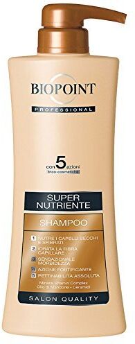 BIOPOINT 6 x  Shampoo Nutriente Professional 400 Ml