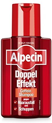 Alpecin 21051 Doppio Effetto Shampoo contro la forfora e perdita di capelli 200 ml