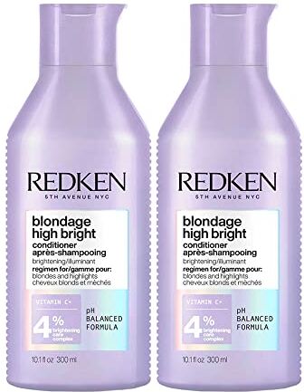 Redken Blondage High Bright Conditioner 300ml 2 pack