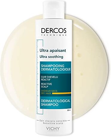 Vichy Dercos Shampo Ultralenitivo Secchi, 200 Millilitro