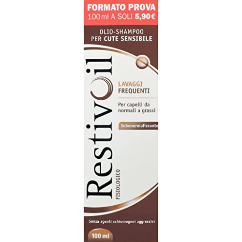 Perrigo Italia Restivoil Fisiologico, Olio-Shampoo per Lavaggi Frequenti 100 ml