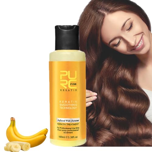 Generic Hair Masks Collagen 100 ml, collagene Hair Treatment con banana, Repagd Damaged Protein, Natural Oil Hair Mask, Keratin Collage, Protein Intensive Hair Treatment Masks – Contro il prurito del cuoio