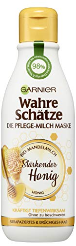 Garnier Wahre Schätze, maschera per il latte rinforzante, confezione da 1 (1 x 250 ml)