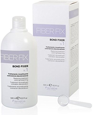 FANOLA Fiber Fix Nr.1 Bond Fixer Trattamento ricostituente colorazione-decolorazione, 500 ml