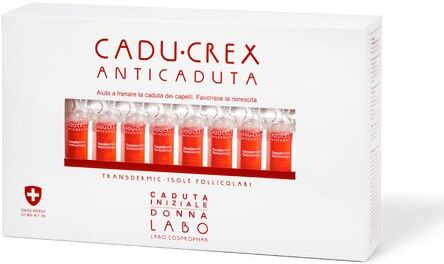 LABO Transdermic Technology CADU-CREX Anti-Caduta Iniziale 20 fiale da 3,5 ml Donna