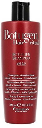 FANOLA Botolife Keratin Hyaluronic Acid Botugen Reconstructive Shampoo pH 5.5, 300 Ml