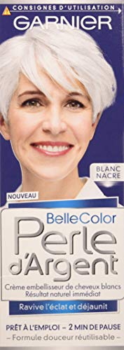 Garnier – Belle Color – Perla D' argento – Crema déjaunisseur Lucentezza Capelli Bianchi Bianco – bianco madreperla