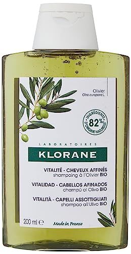 Klorane Shampoo all'Estratto Essenziale d'Oliva, 200 ml