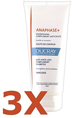 Ducray 3X  ANAPHASE+ Shampoo Fortificante Anticaduta da 200ml RIVITALIZZANTE