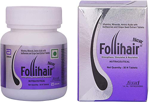 Generic Folli Compresse per capelli, controllo delle cadute, per la cura dei capelli folli, riduce la caduta dei capelli, confezione da 2