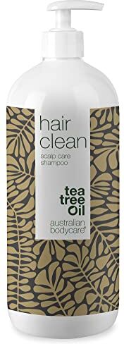 Australian Bodycare Hair Clean 1000 ml Shampoo all'albero del tè   Trattamento anti-forfora per il cuoio capelluto secco, squamoso e pruriginoso   Elimina un cuoio capelluto irritato   Cura quotidiana della psoriasi