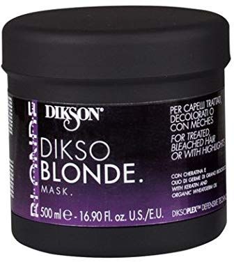 DIKSON Maschera per Capelli Trattamento Decolorante con Cheratina 500 ml Dikso Blonde (D3161)