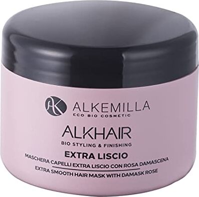 Alkemilla MASCHERA CAPELLI EXTRA LISCIO CON ROSA DAMASCENA 200ML ECOBIO VEGANO COD. 0490