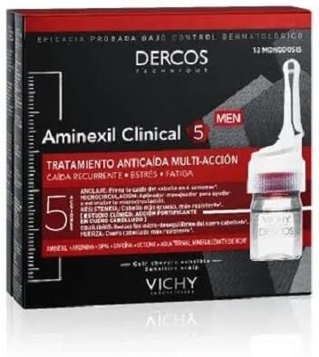 Generic VICHY DERCOS AMINEXIL UOMO INTENSIVE 12 FIALE TRATTAMENTO ANTI CADUTA MULTIAZIONE