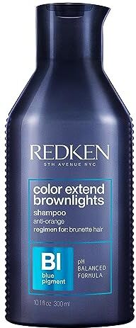 Redken Shampoo professionale Color Extend Brownlights, Azione Protettrice del Colore, Per Capelli Castani