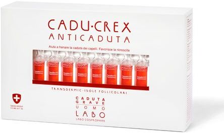 LABO Transdermic Technology CADU-CREX Anti-Caduta Grave 20 fiale da 3,5 ml Uomo