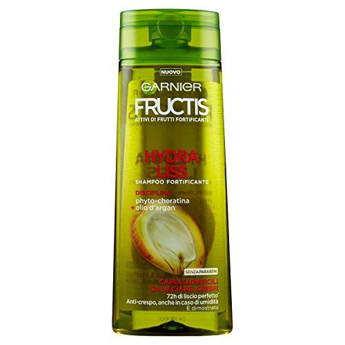 Garnier Fructis Shampoo Fortificante, Capelli Difficili da Lisciare, Secchi o Crespi 250 ml