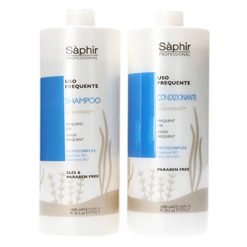 Sàphir shampoo+ condizionante 1000ml lavaggi frequenti