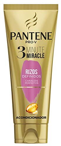 Pantene Balsamo 3 Minute Miracle Capelli Lisci effetto Seta ricci definiti, 200 ml