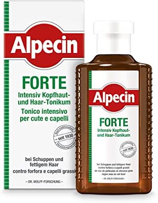 Alpecin FORTE, 1 x 200 ml – Il tonico contro la forfora e la comune caduta dei capelli