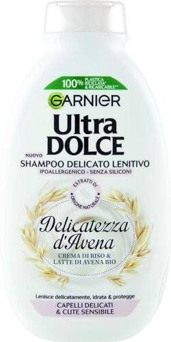 Garnier Ultra Dolce Delicatezza d'Avena Shampoo Dolce Lenitivo, 250ml