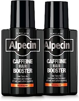 Alpecin Caffeine Hair Booster   2 x 200 ml   Tonico per capelli per rinforzare le radici dei capelli