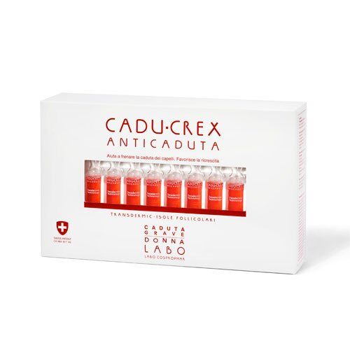 LABO Transdermic Technology CADU-CREX Anti-Caduta Grave 20 fiale da 3,5 ml Donna