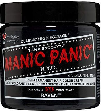 MANIC PANIC Classic Hig Voltage Raven Classic Creme 118ml crema colorante semi-permanente