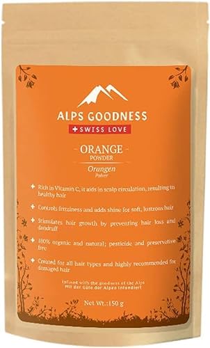Generic Tariba Polvere arancione per capelli, 150 g, aiuta a schiarire la pelle, stimola la crescita dei capelli e combatte la forfora, 100% pura e naturale