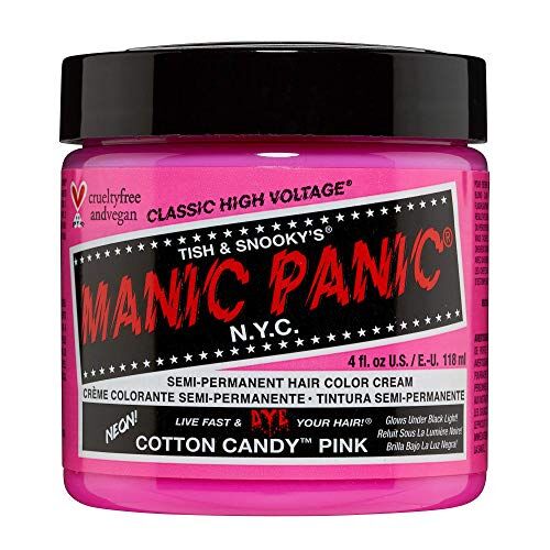 MANIC PANIC Cotton Classic High Voltage Candy Pink 118ml crema colorante semi-permanente