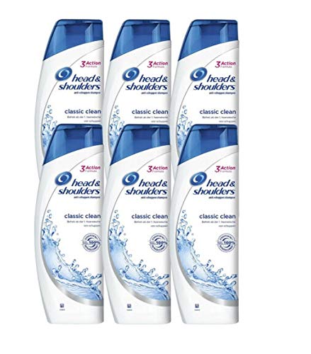 Head Mini Shampoo – Classic Clean – Confezione da 12 (12 x 90 ml)