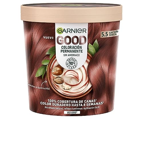 Garnier Colorazione Tintura con Le Tue Mani, Kit Completo Cocoon 5.5 Auburn Hibiscus Brwn 550