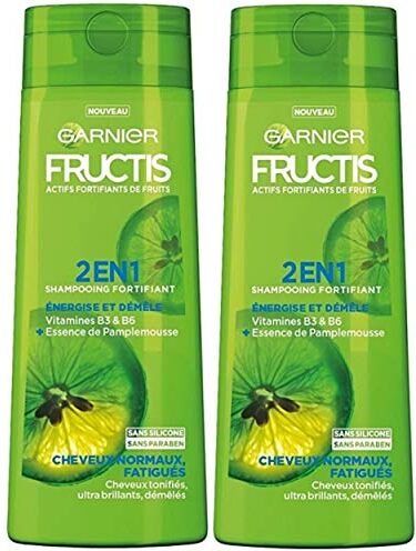 Garnier Fructis Shampoo Fortificante Force & Brillance 2 in 1 250 ml