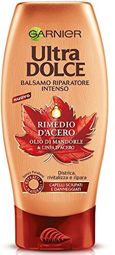 Garnier Ultra Dolce Rimedio d'Acero Balsamo Riparatore Intenso 200 ml [confezione da 12]