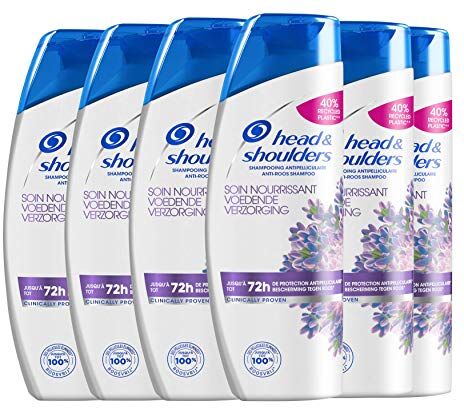 Head & Shoulders Shampoo antiforfora Cura nutriente 6 x 285 ml