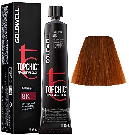 Goldwell Topchic Permanent Hair Color New 8K 60 ml by Topchic