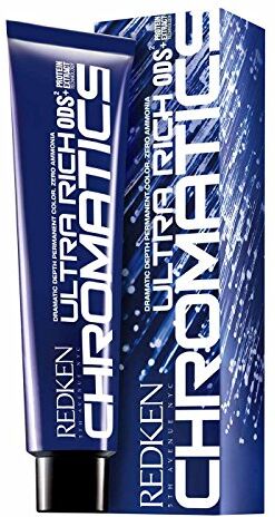 Redken Chromatics Ultra Rich Tintura permanente per capelli, n. 6AB/6.1, colore: Blu cenere, 63 ml