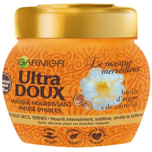 Garnier Ultra Doux Maschera meravigliosa con olio di Argan Camelia