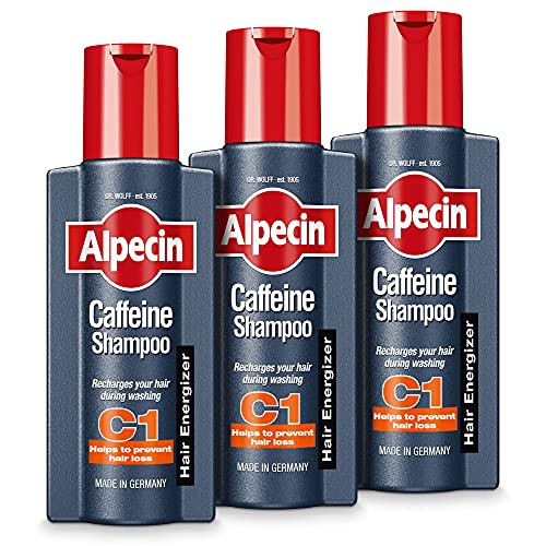 Alpecin caffeina Shampoo 250 ml (pacchetto di 3)