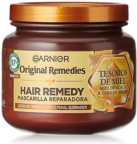 Garnier Cura Capillare, Original Remedies Mascarilla Tesoros de Miel, 300 ml