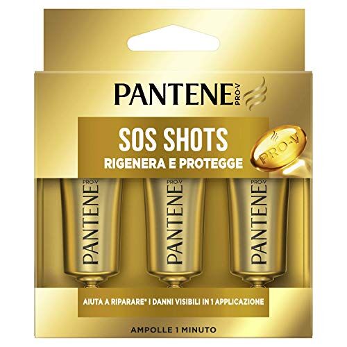 Pantene Pro-V Siero Maschera Idratante, Protezione Cheratina, Ristrutturante per Capelli Danneggiati, Rigenera e Protegge, Trattamento Intensivo, 45ml