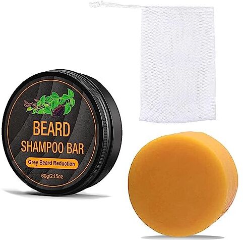 PASSI Fallopia Multiflora Shampoo Bar,Reverse Grey Hair Bar Shampoo   Pezzo di shampoo oscurante per capelli grigi, capelli danneggiati, shampoo voluminoso e idratante per capelli neri