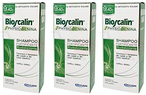 Bioscalin 3X  Shampoo Rivitalizzante Fortificante con SincroBiogenina da 200ml