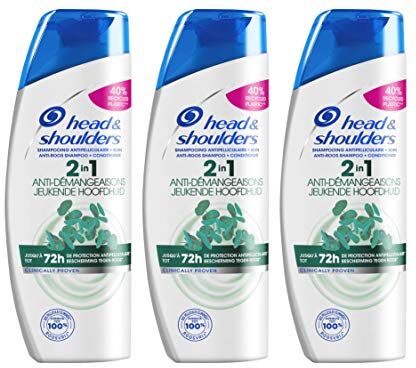 Head Puro intenso lenitivo prurito shampoo antiforfora 3x270 ml