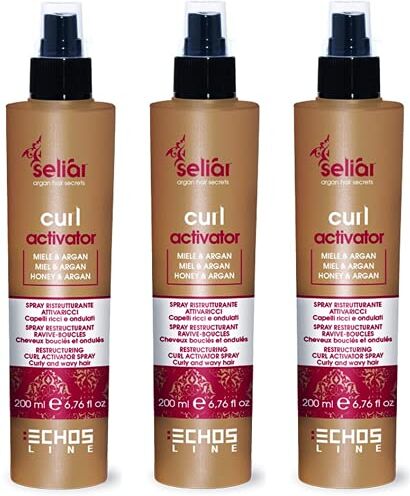 Generico ECHOSLINE SELIAR CURL ACTIVATOR Spray Ristrutturante Attiva Ricci(200ml) Spray ristrutturante attiva ricci (TRE)