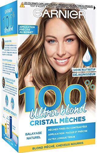 Garnier , 100% Ultra Blond, balayage mèches, cristal mèches, (lingua italiana non garantita)