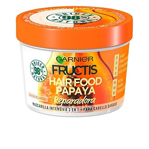 Garnier Maschera riparatrice alla papaya Fructis Hair Food per capelli danneggiati 400 ml