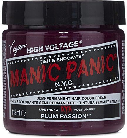 MANIC PANIC Hair Color Cream Plum Passion Vegan