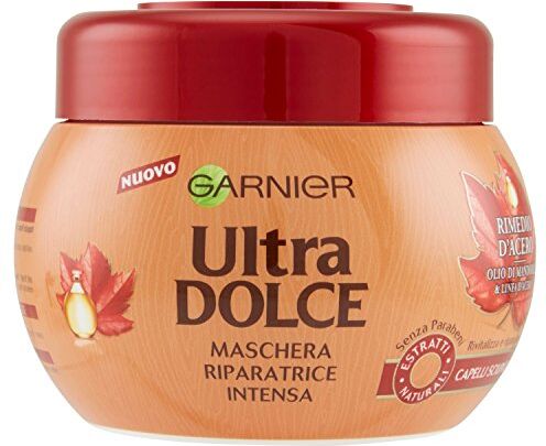 Garnier Ultra Dolce Rimedio d'Acero Maschera Riparatrice Intensa 300 ml